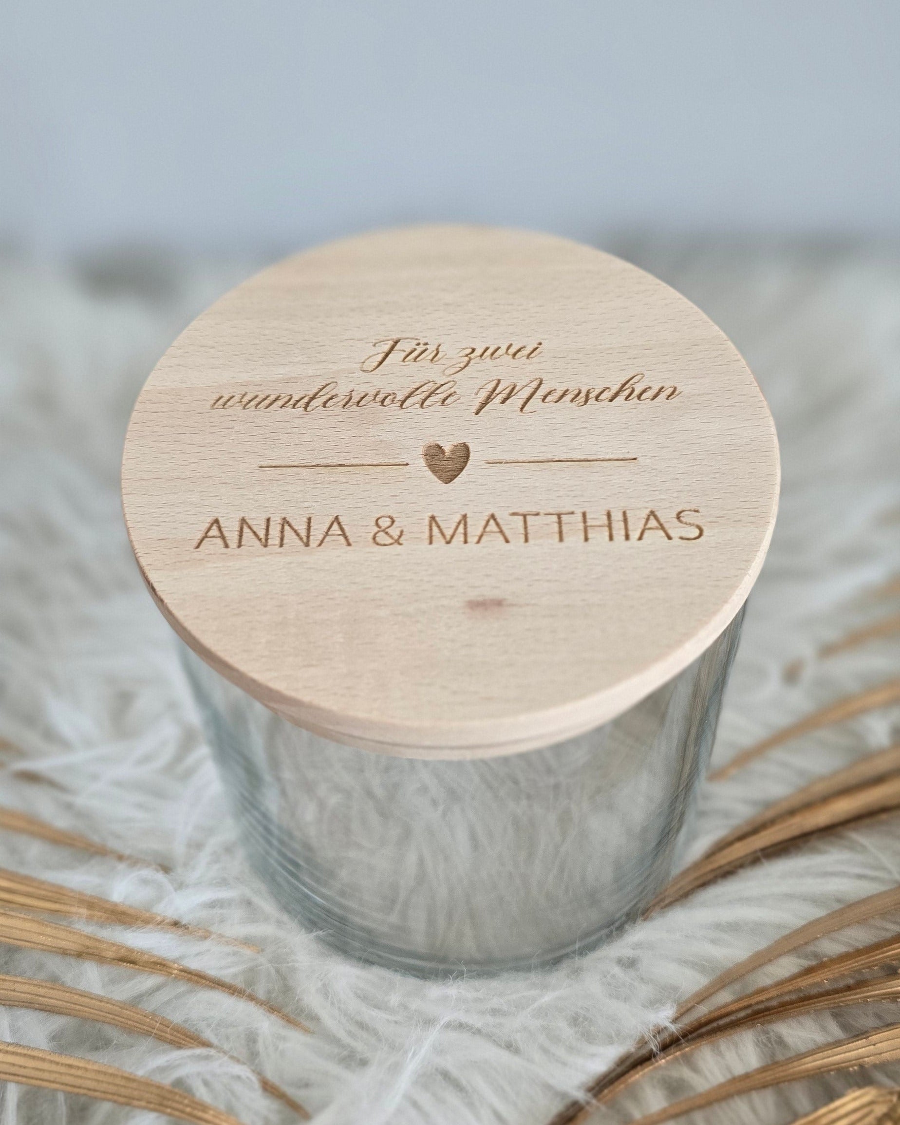 Vorratsglas - Für zwei wundervolle Menschen