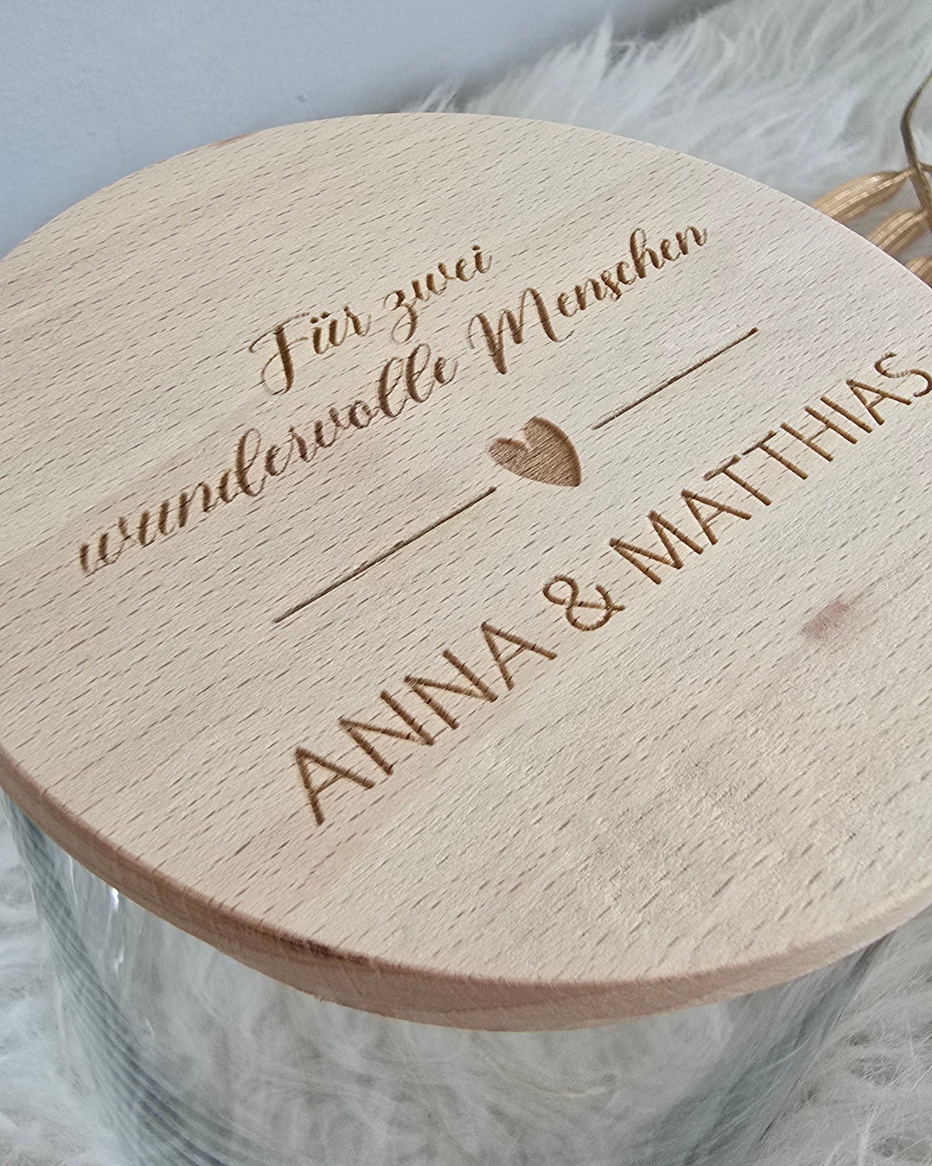 Vorratsglas - Für zwei wundervolle Menschen