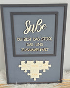 Bilderrahmen - Puzzlestück