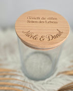 Vorratsglas - Genießt die süßen Seiten