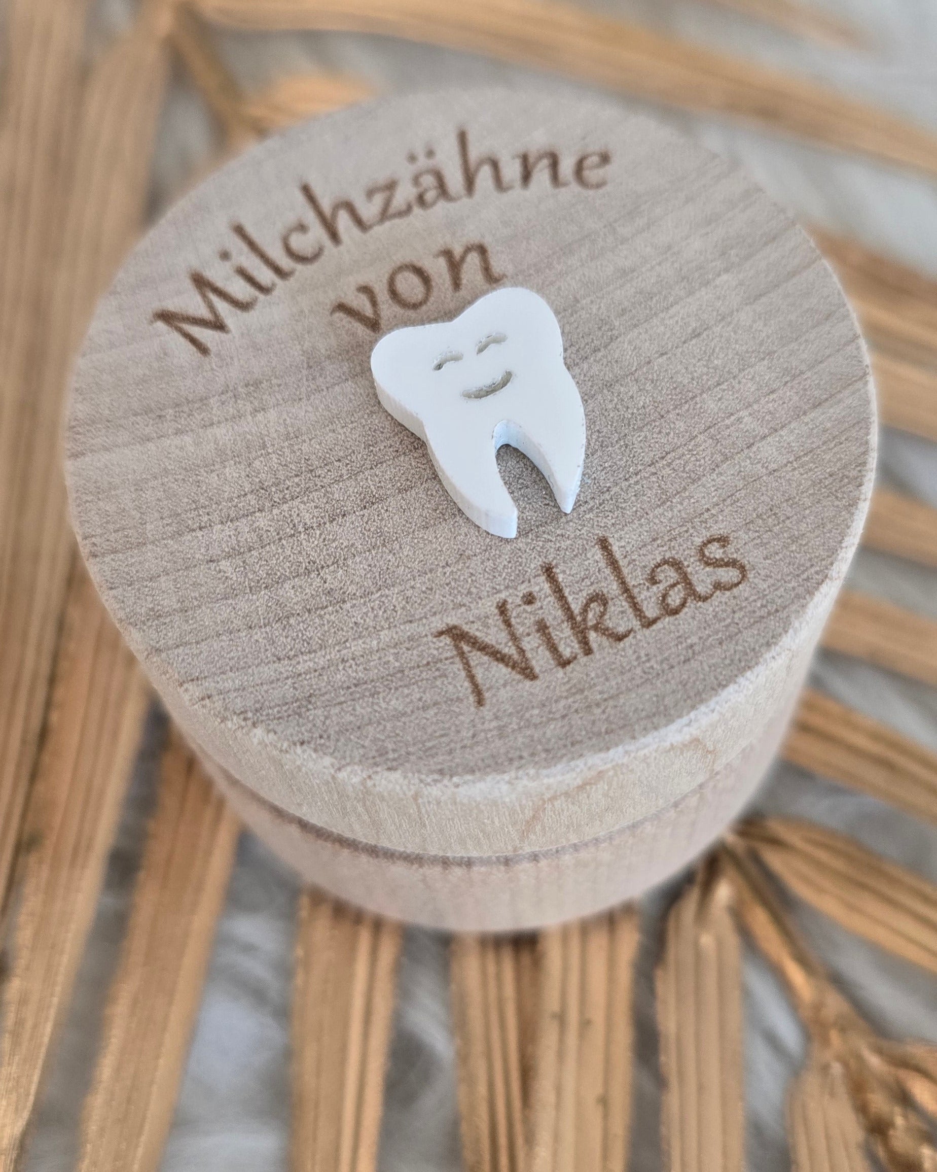Milchzahndose - Acryl Zahn