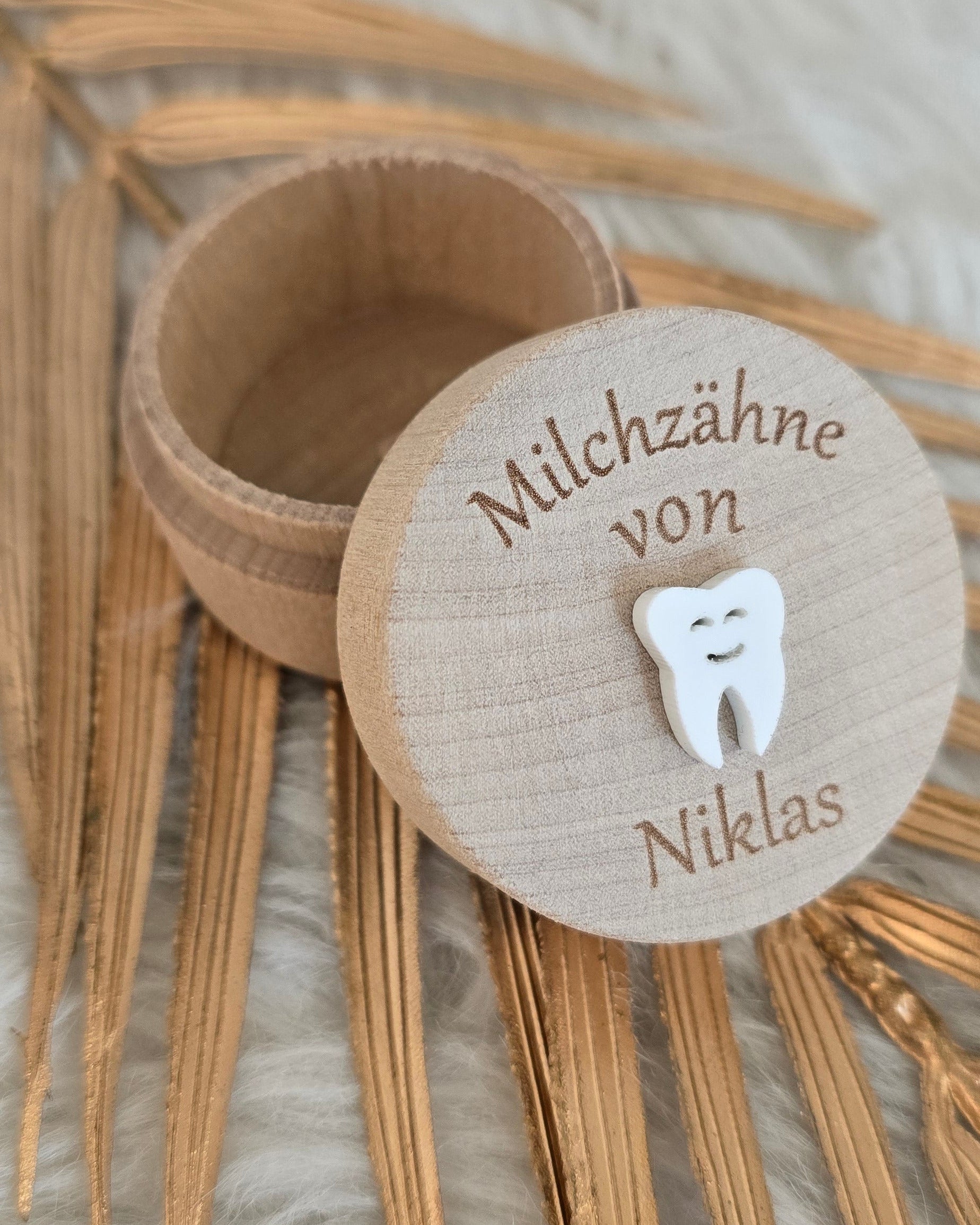 Milchzahndose - Acryl Zahn