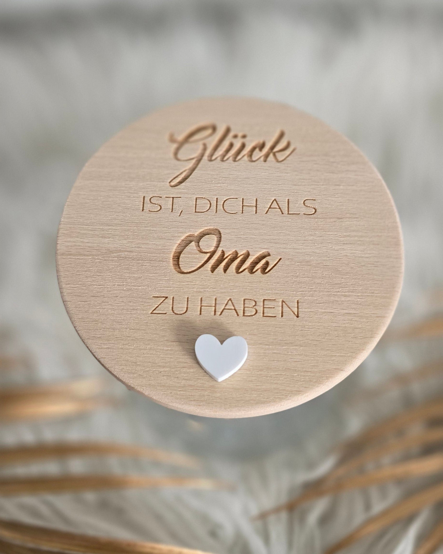 Vorratsglas - Glück ist..