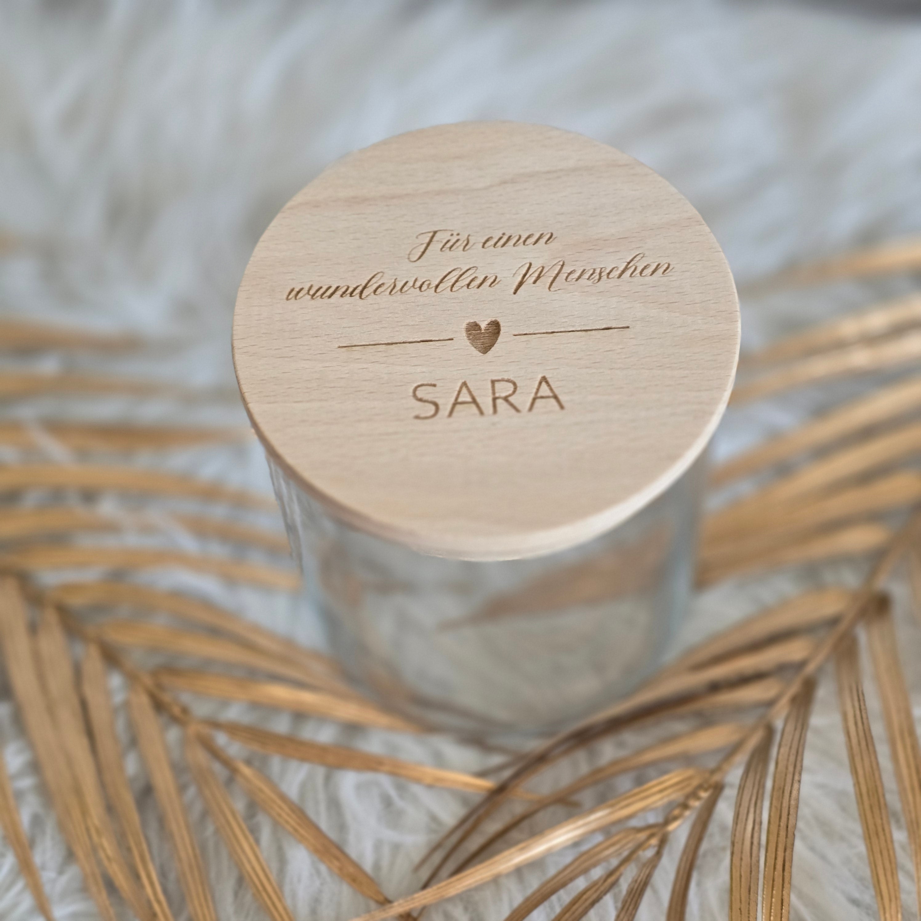 Vorratsglas - Für einen wundervollen Menschen