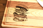 Schneidebrett - Burger